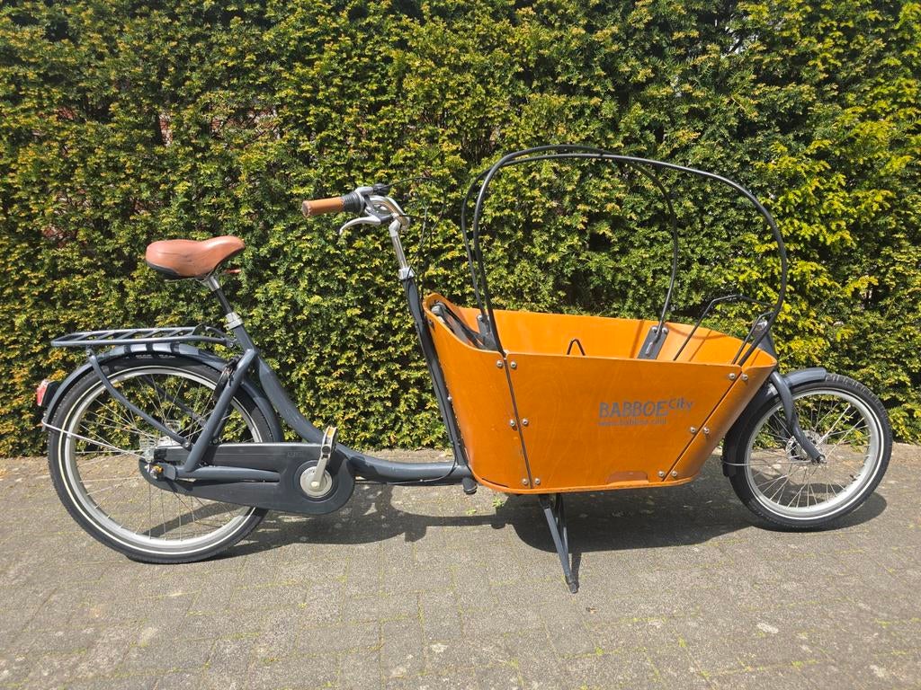 Babboe City Bakfiets - Ideaal voor 2 kinderen + baby, Fietsen en Brommers, Fietsen | Bakfietsen, Ophalen of Verzenden, Gebruikt