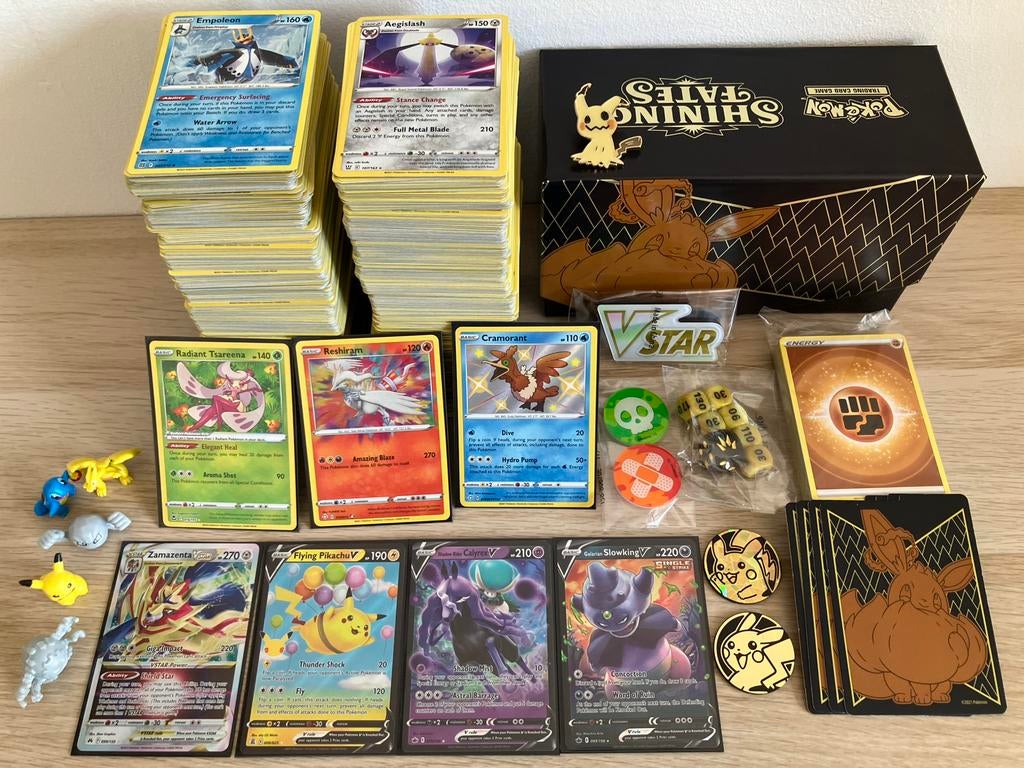 Set van 970 verschillende originele Pokemon kaarten, Hobby en Vrije tijd, Ophalen of Verzenden, Zo goed als nieuw, Meerdere kaarten