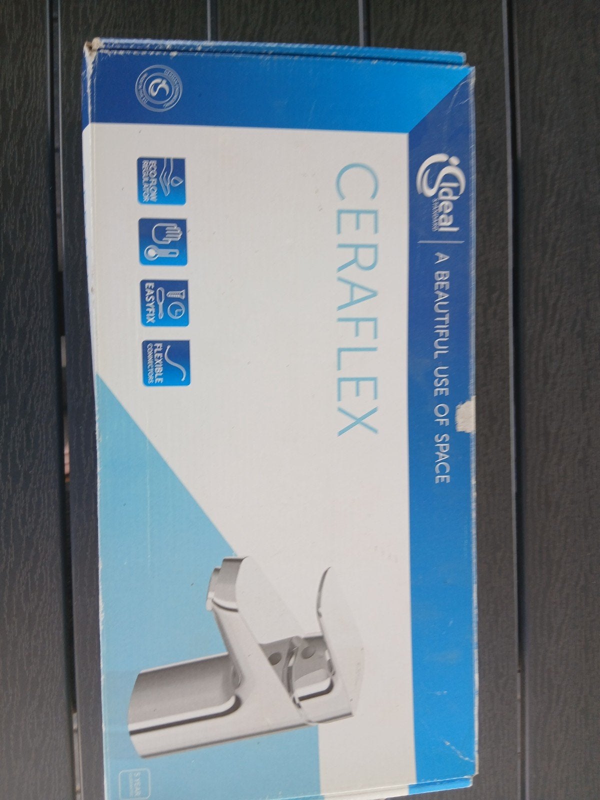 Ideal Standard Ceraflex chr. wastafelkraan met waste afvoer, Ophalen, Nieuw, Kraan