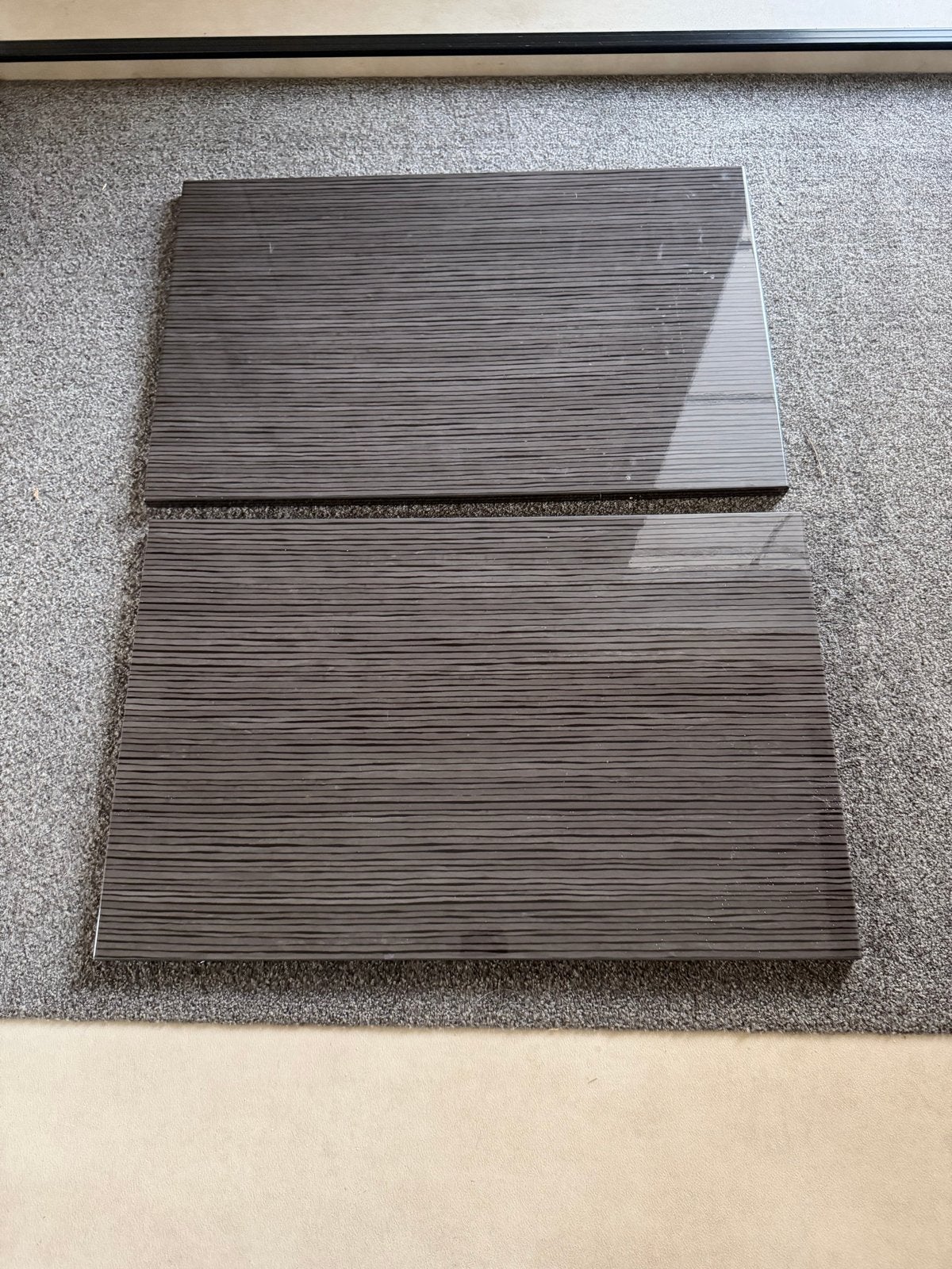 2x IKEA SELSVIKEN fronten voor BESTA kast, Ophalen, Gebruikt, Overige materialen