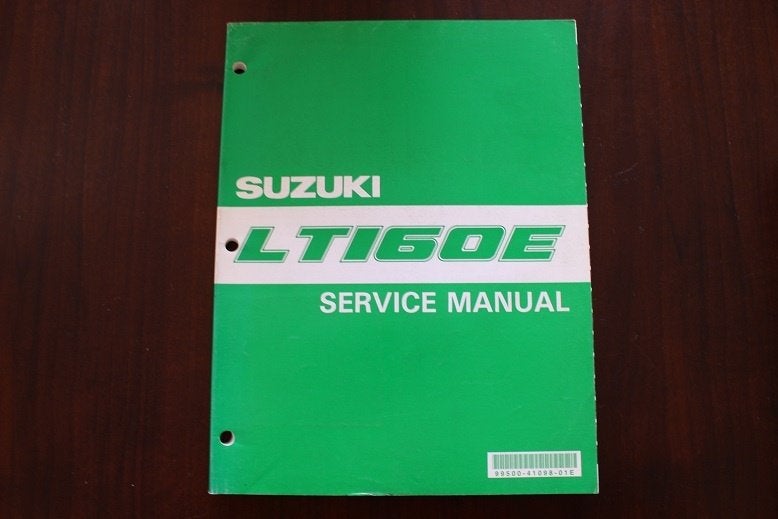 Suzuki LT160E 1990 - 1998 ATV service manual quad LT160 E, Ophalen of Verzenden, Suzuki