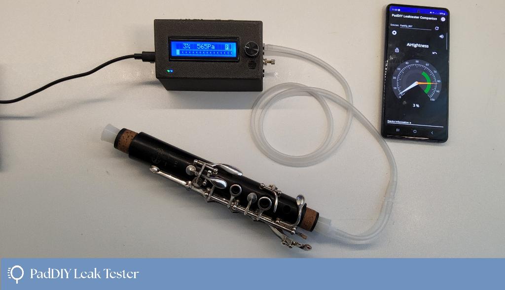 Lektester voor klarinet, Overige materialen, Overige typen, Nieuw, Paddiy Leak Tester