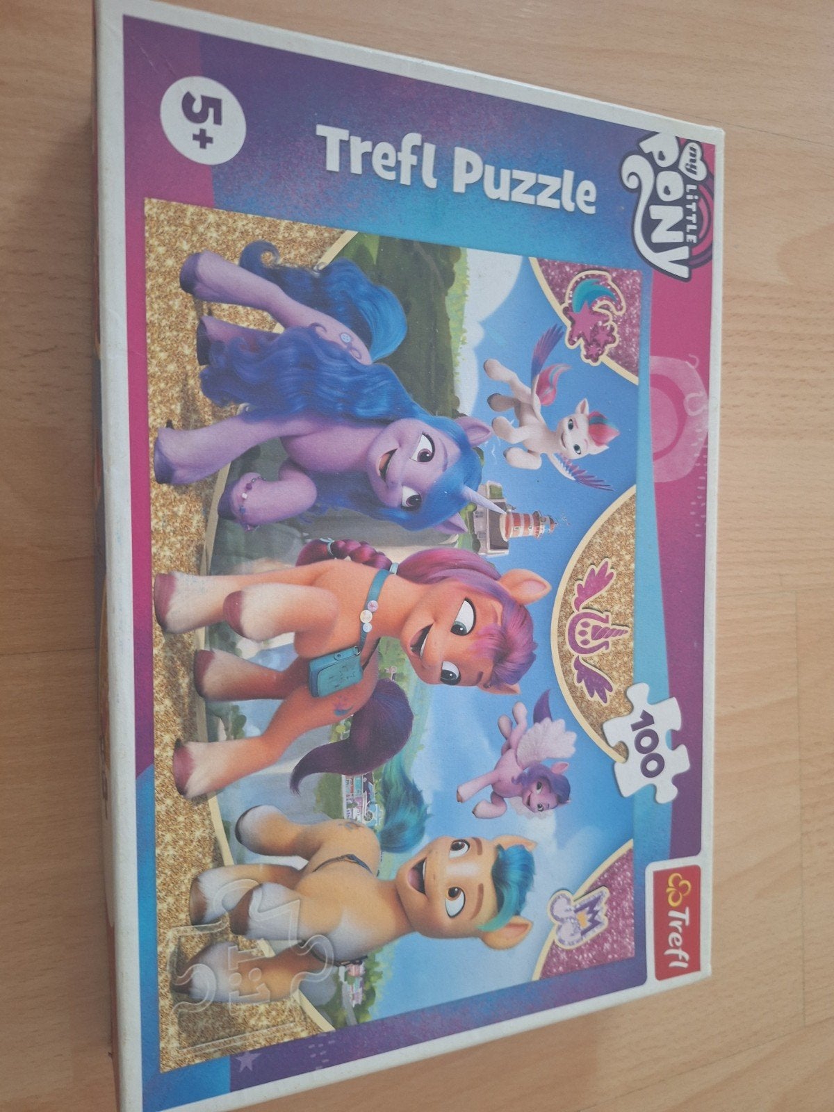 Trefl My Little Pony puzzel 100 stukjes, Ophalen of Verzenden, Meer dan 50 stukjes, Gebruikt, 6 jaar of ouder
