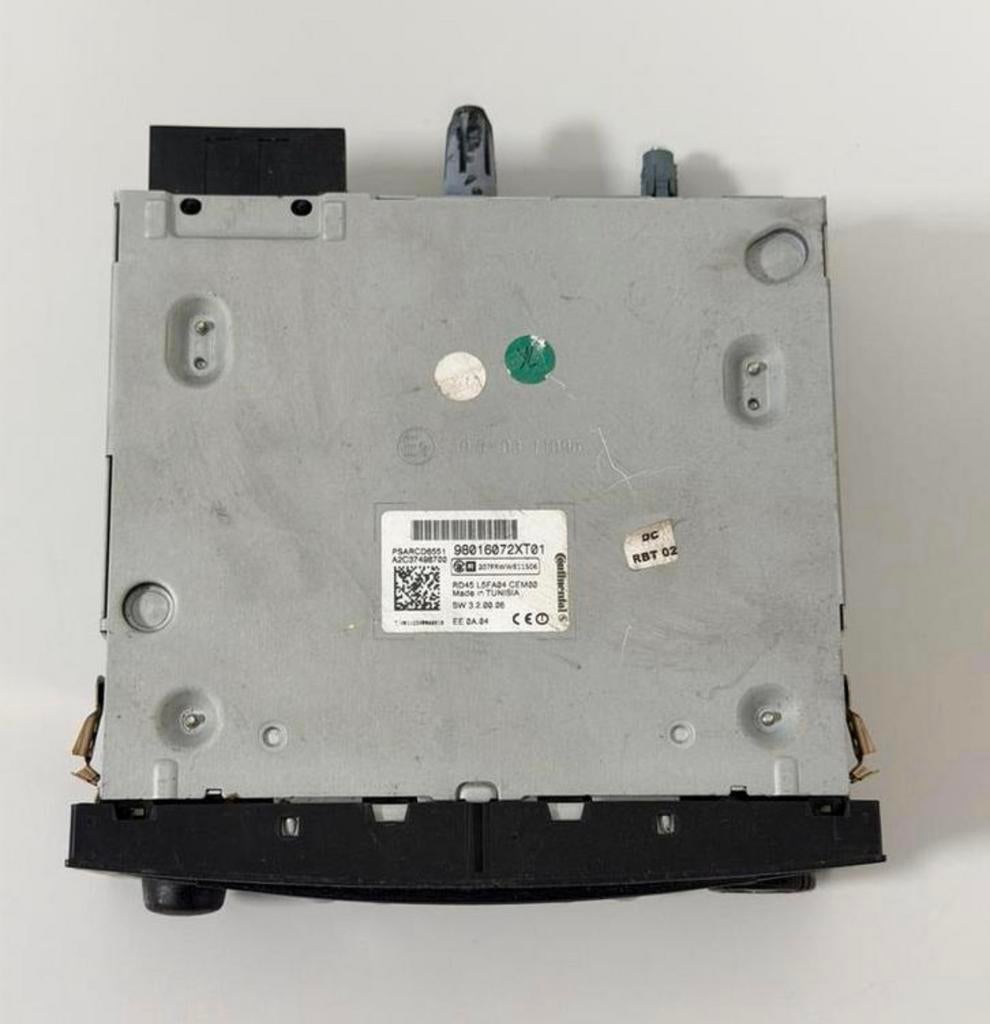 PEUGEOT 3008 MK1 RADIO CD PLAYER Autoradio oem 98016072XT01, Ophalen of Verzenden, Zo goed als nieuw, H, H