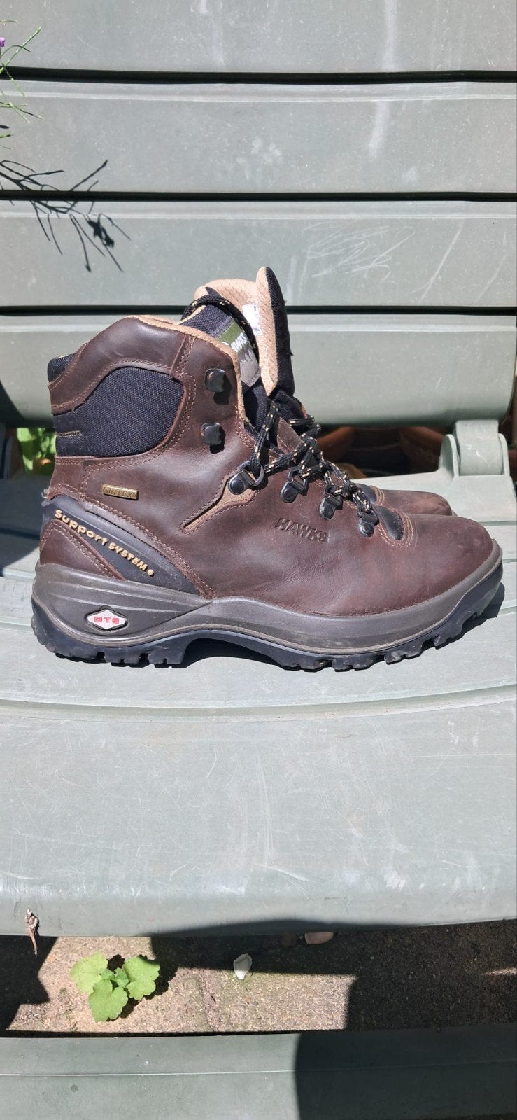 Bruine Hawks wandelschoenen, maat 38, Hawks, Bruin, Lage of Enkellaarzen, Ophalen of Verzenden