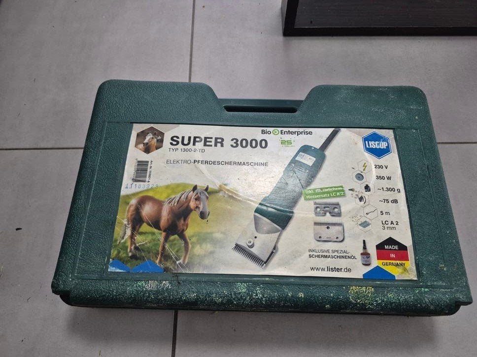paarden scheermachine liscop, Ophalen of Verzenden, Zo goed als nieuw