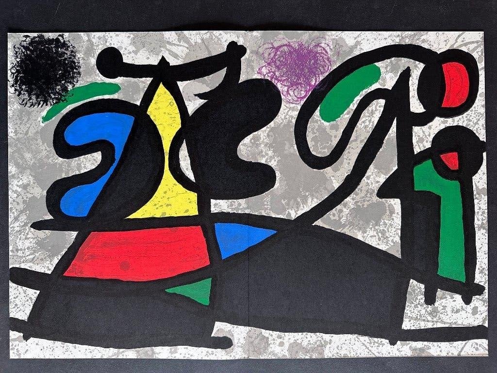 Joan Miro litho, Ophalen of Verzenden