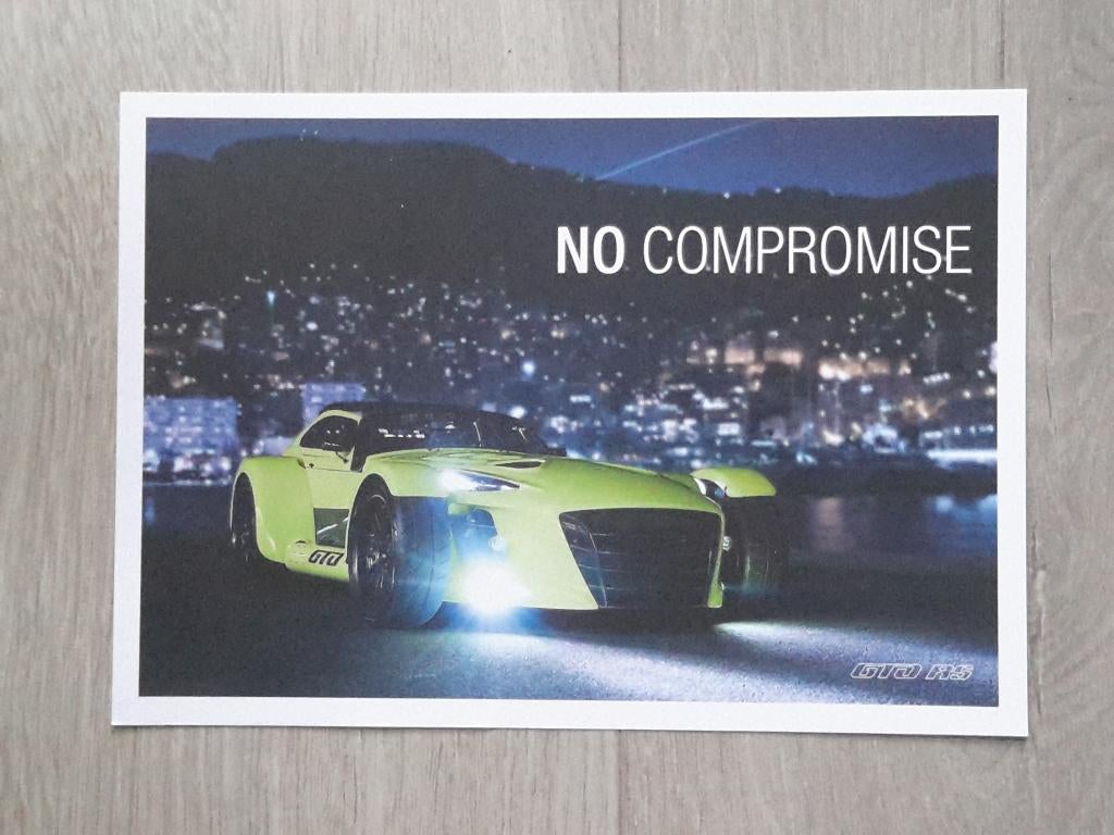 Donkervoort fotokaart GTO RS, Ophalen of Verzenden, Nieuw, Overige merken, Donkervoort