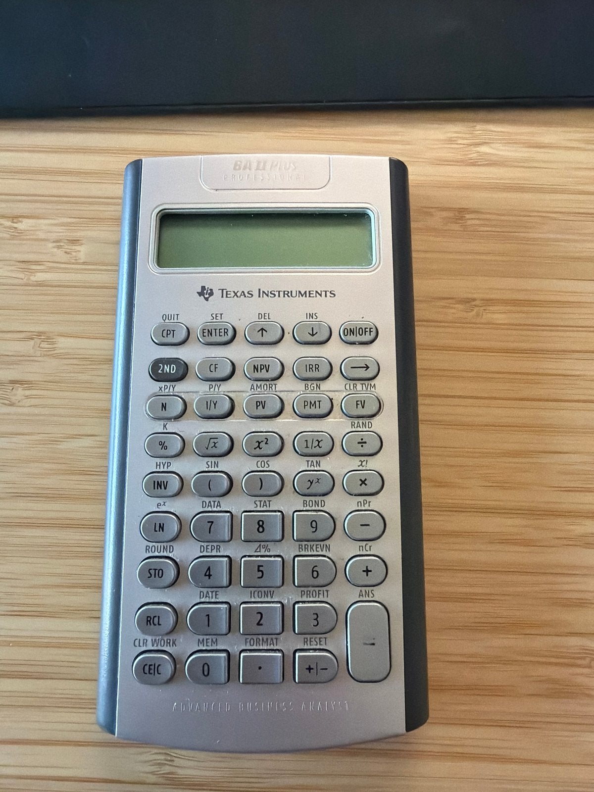 BAII Plus - Professional, Ophalen, Gebruikt