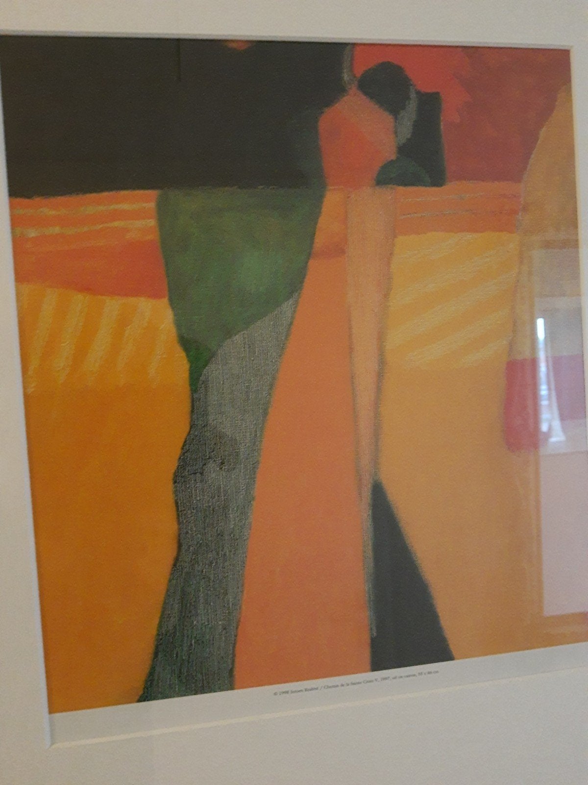 Jeroen Krabbé - Chemin de la Sainte Croix V, 1997, Antiek en Kunst, Ophalen, Abstract, Papier/karton, Print