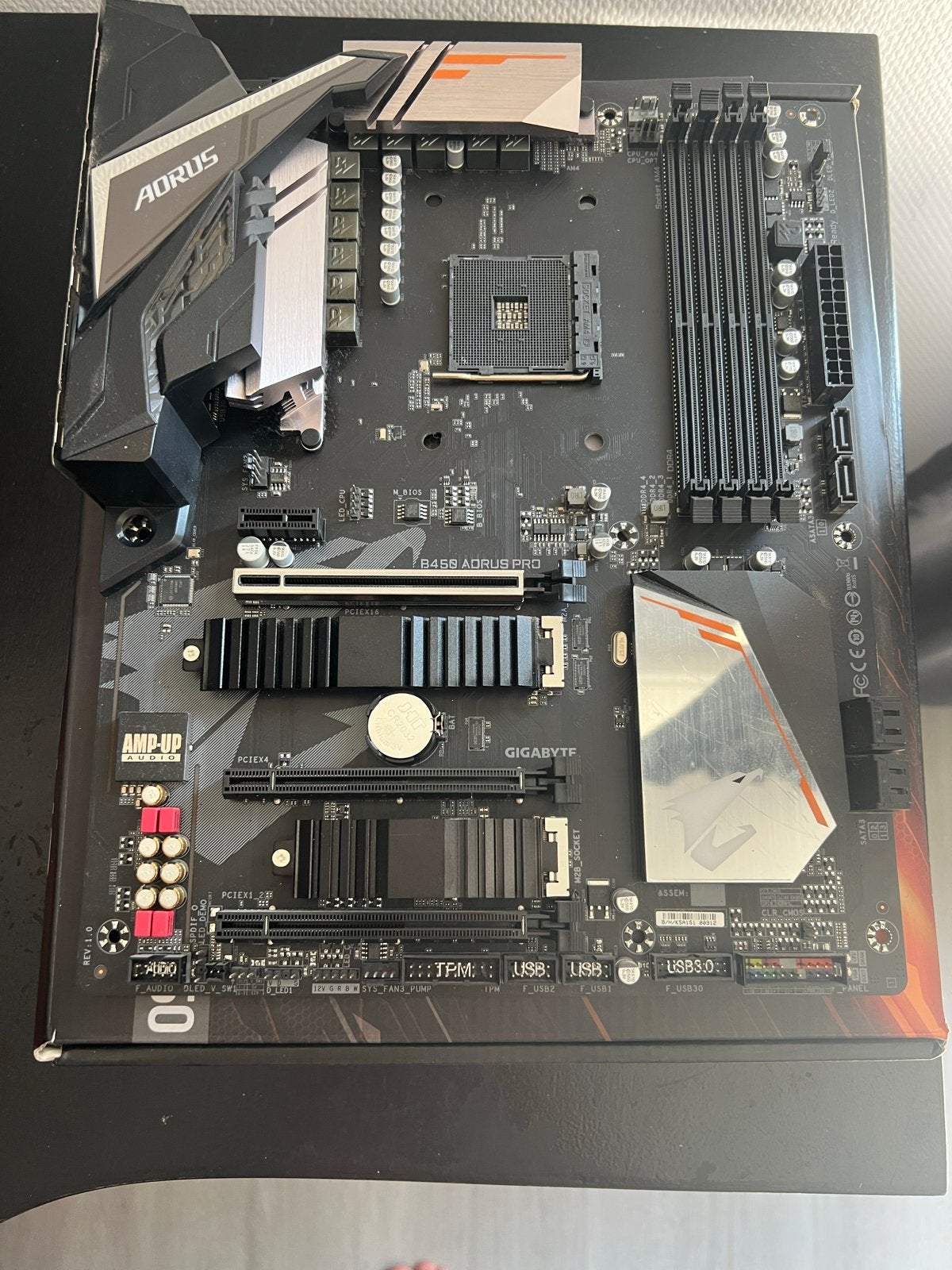 Gebruikt B450 Aorus Pro Moederbord - Perfect voor Gaming PC, Ophalen of Verzenden, Gebruikt, AMD, DDR4