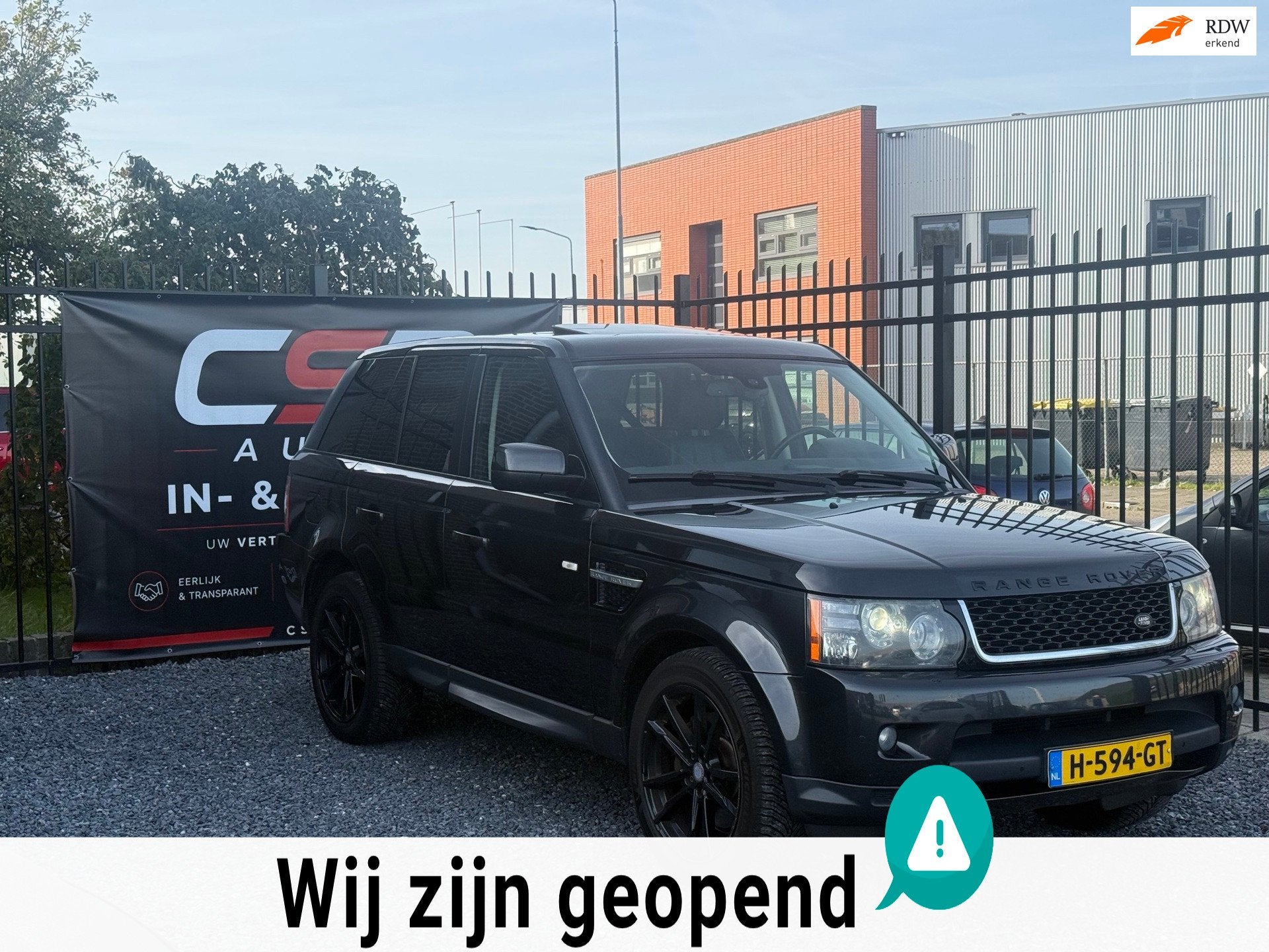 Land Rover Range Rover Sport 3.0 TDV6 HSE Dynamic XENON!SCHU, Auto's, Automaat, 313 €/maand, Gebruikt, Zwart