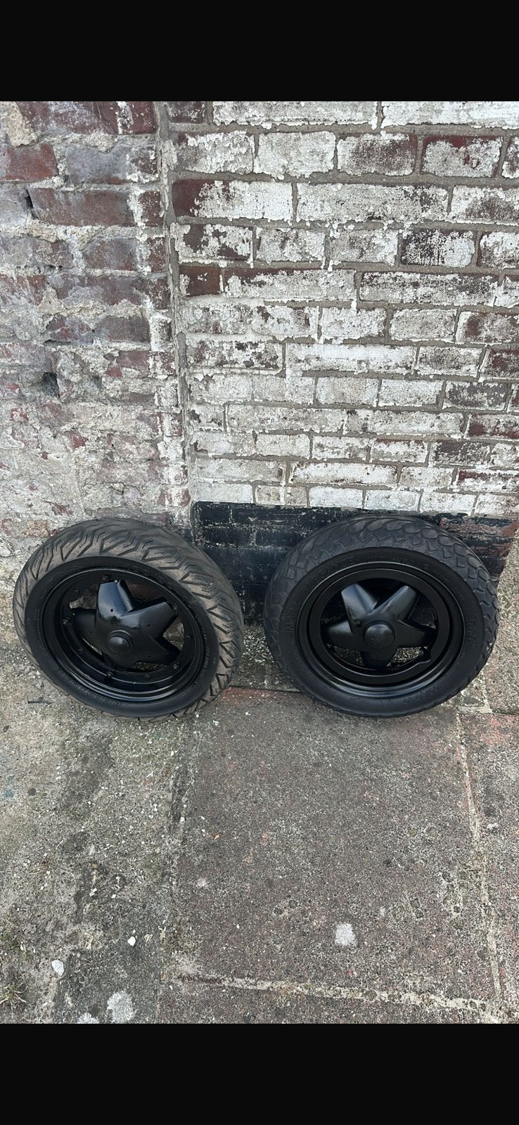 Skipper velgen set prima staat harde banden, Ophalen of Verzenden, Overige typen, Piaggio