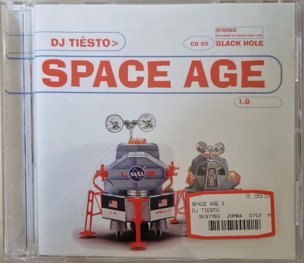 Dj Tiësto, Space Age, cd. Mint, Ophalen of Verzenden