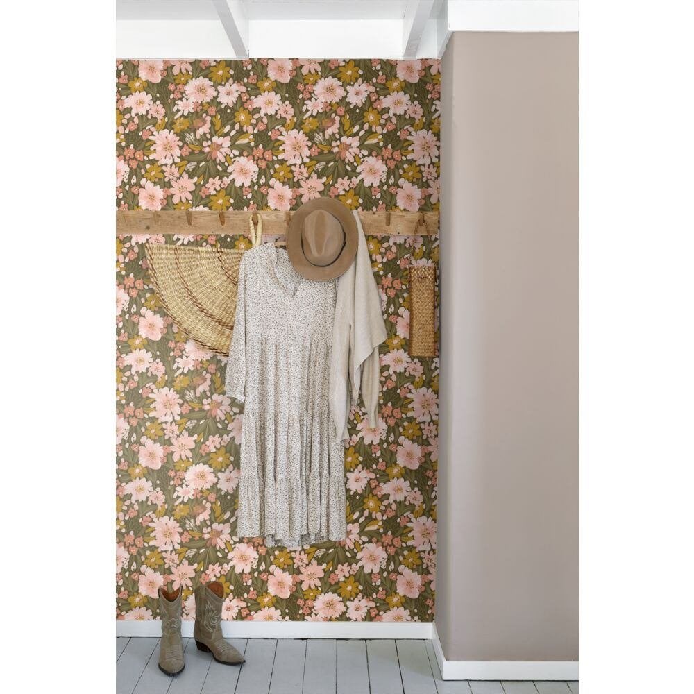 Esta behang Vintage/IN Bloom/gratis lijm, Verzenden, 75 m² of meer