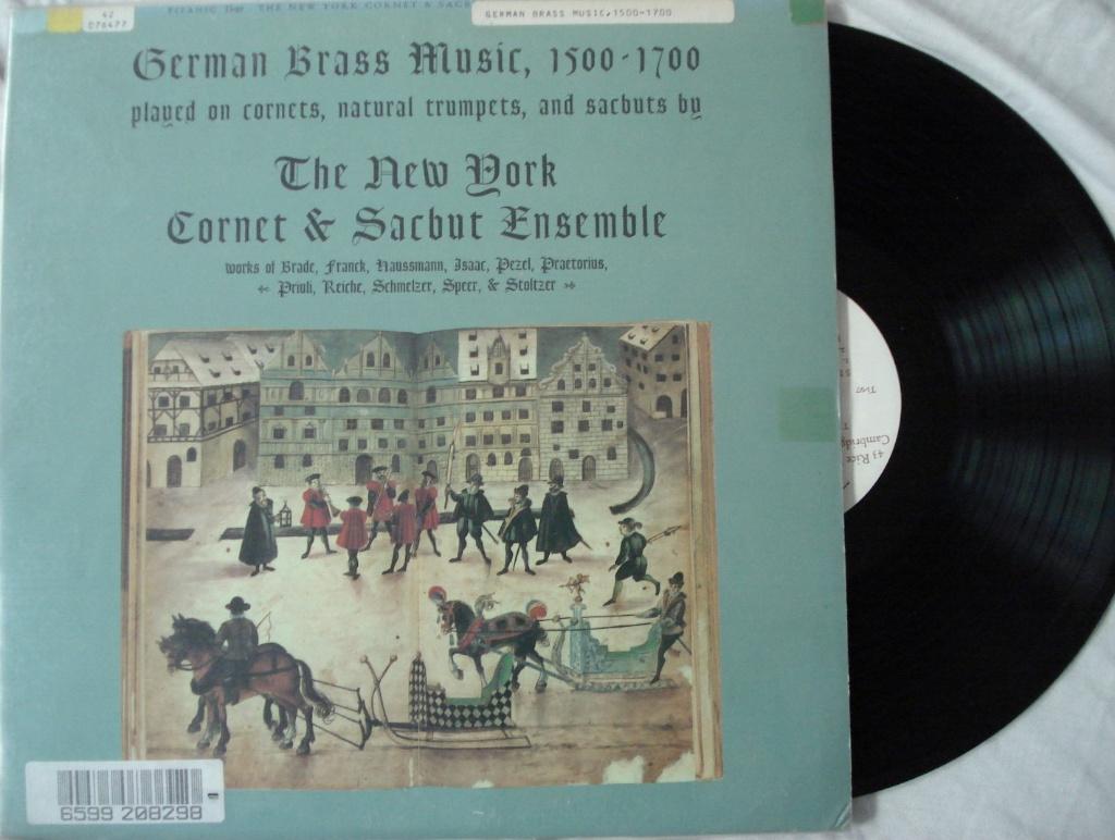 The New York Cornet & Sacbut Ensemble, Ophalen of Verzenden, 1980 - 1989, Gebruikt, 12 inch