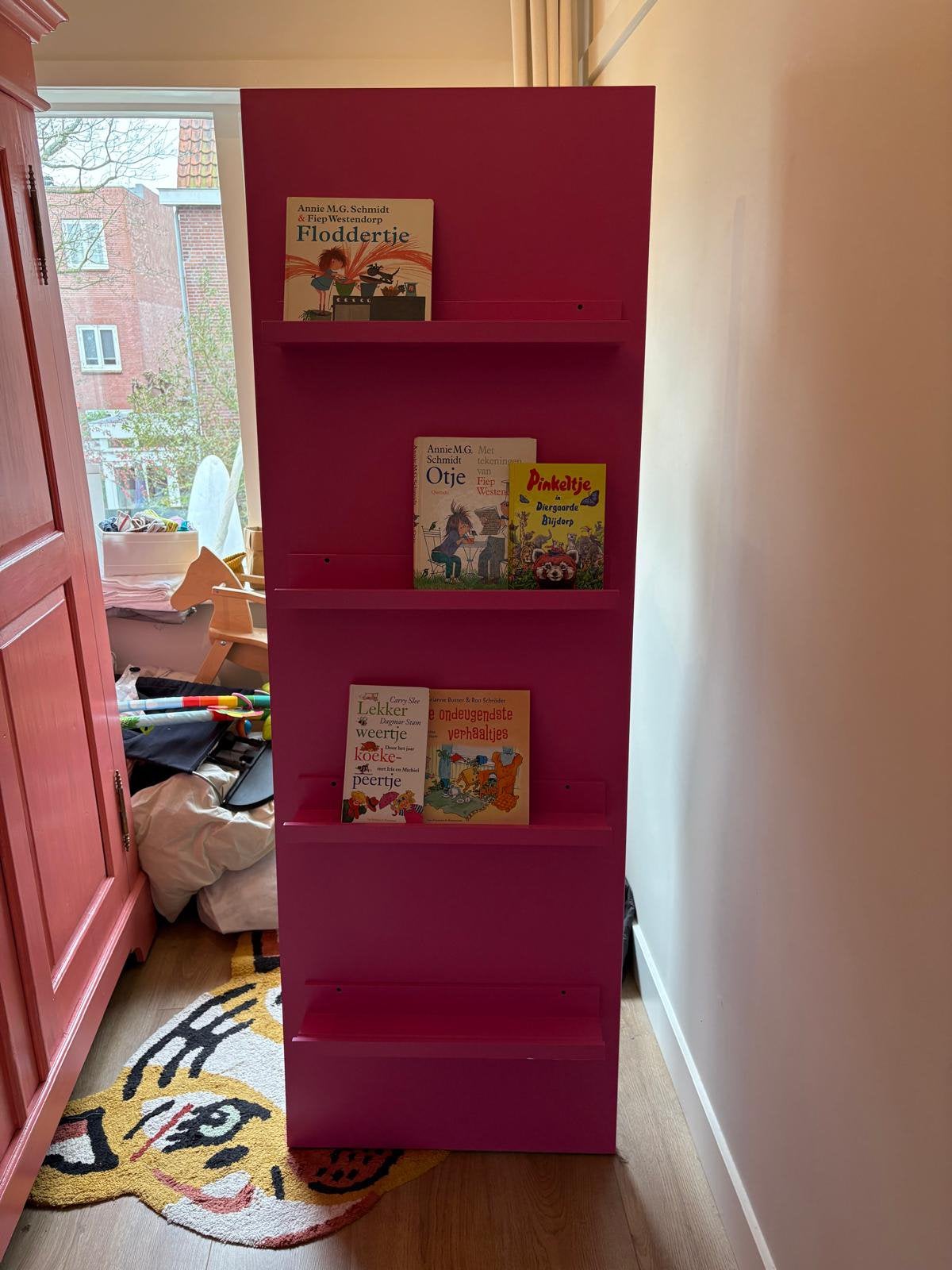 Handgemaakte plank voor fotos of kookboeken, Ophalen, 50 tot 100 cm, Zo goed als nieuw, Minder dan 100 cm