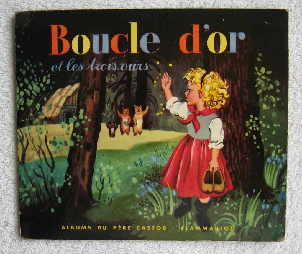 Père Castor - Boucle d´or et les 3 ours (Goudlokje &3 beren), Boeken, Ophalen of Verzenden, Gelezen, Pere Castor