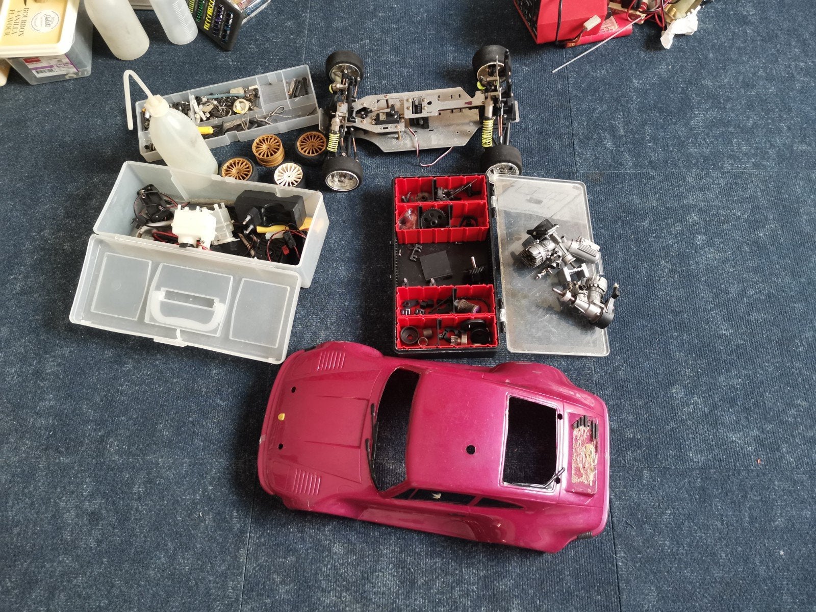 Thundertiger RC Nitro Auto, Ophalen of Verzenden, Gebruikt, Schaal 1:10, Nitro