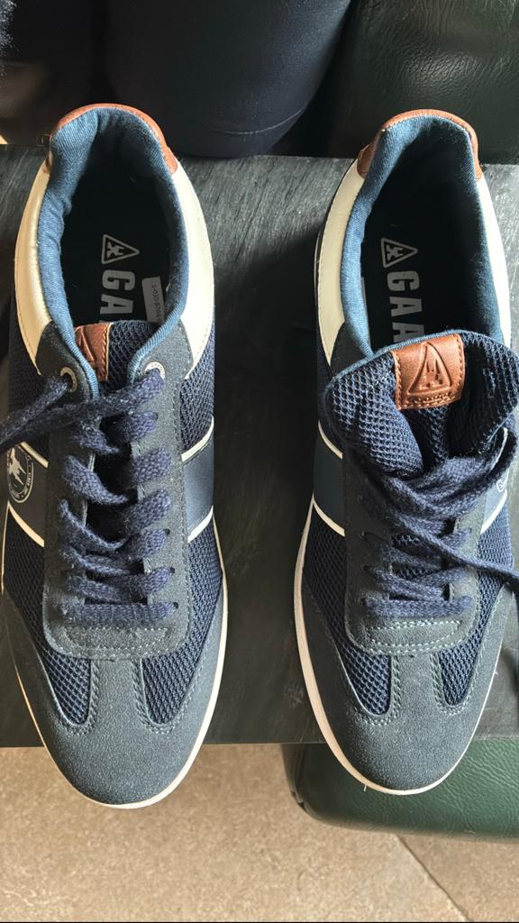 Heren sneakers Gaastra mt 42 donkerblauw, Blauw, Ophalen of Verzenden, Sneakers of Gympen, Zo goed als nieuw