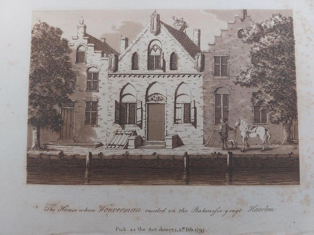 06 / Huis Wouverman op Bakenessergracht te Haarlem uit 1795, Ophalen of Verzenden