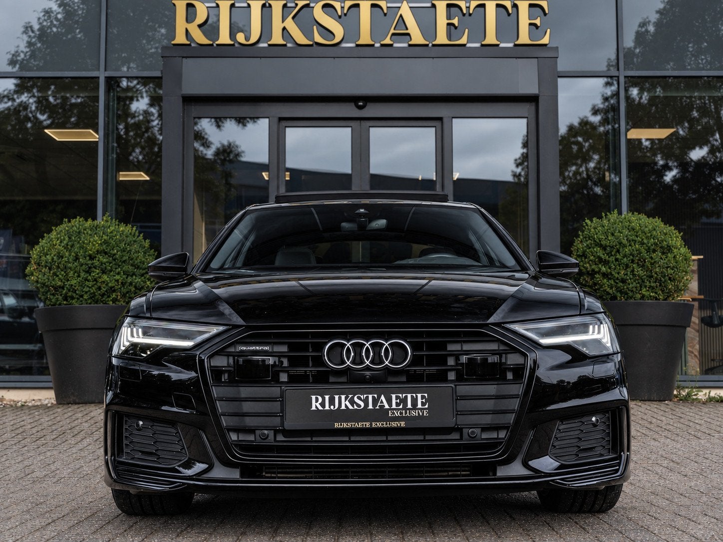 Audi A6 Limousine 55 TFSI e Quattro Competition|PANO|ACC|360, Auto's, Automaat, Dealer onderhouden, Gebruikt, 4 cilinders