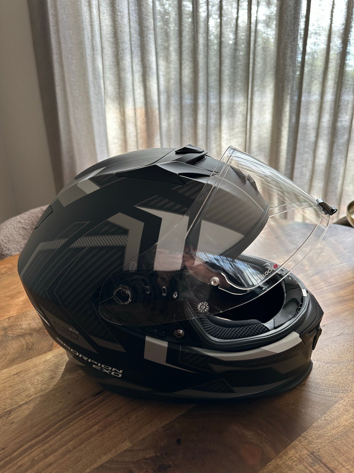 Scorpion EXO-520 Motorhelm - Maat XXL, Motoren, Heren, Tweedehands, Ophalen, Overige merken