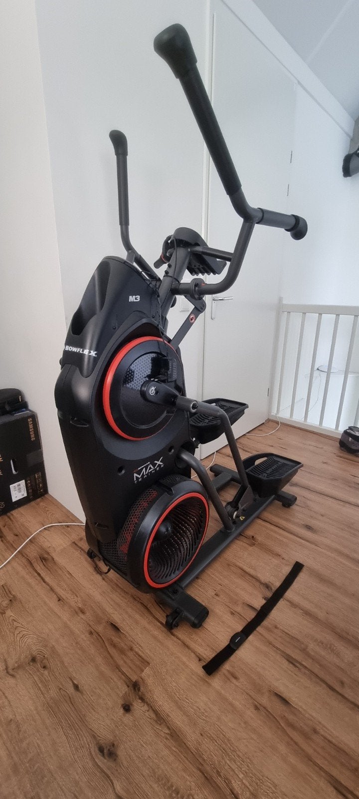 Bowflex Max Trainer M3 (Inclusief borstband), Ophalen, Zo goed als nieuw, Benen, Crosstrainer