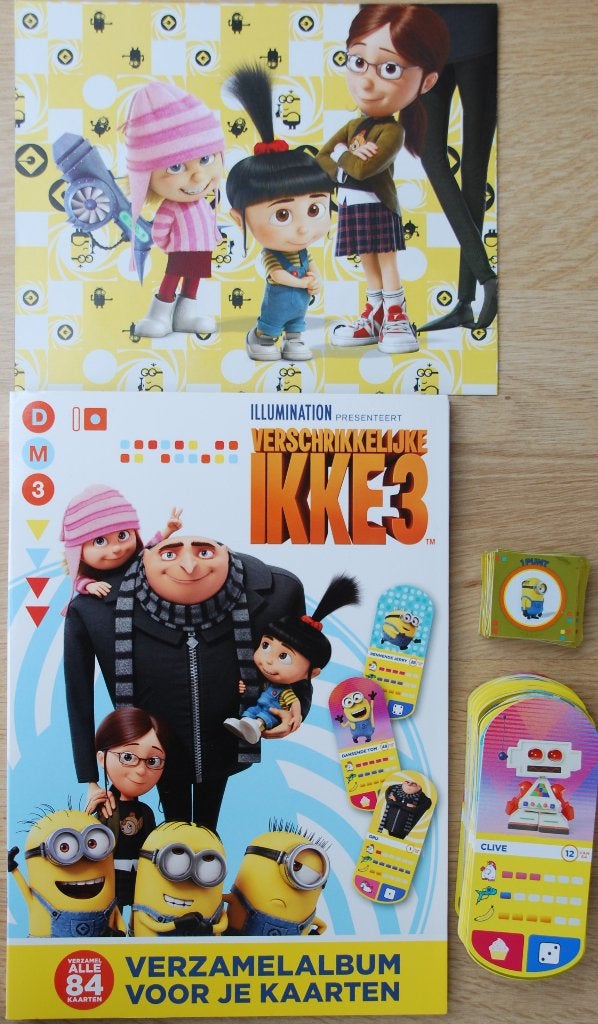 Verschrikkelijke Ikke3, verzamelalbum inclusief spel, Verzamelen, Supermarktacties, Overige supermarkten, Ophalen of Verzenden