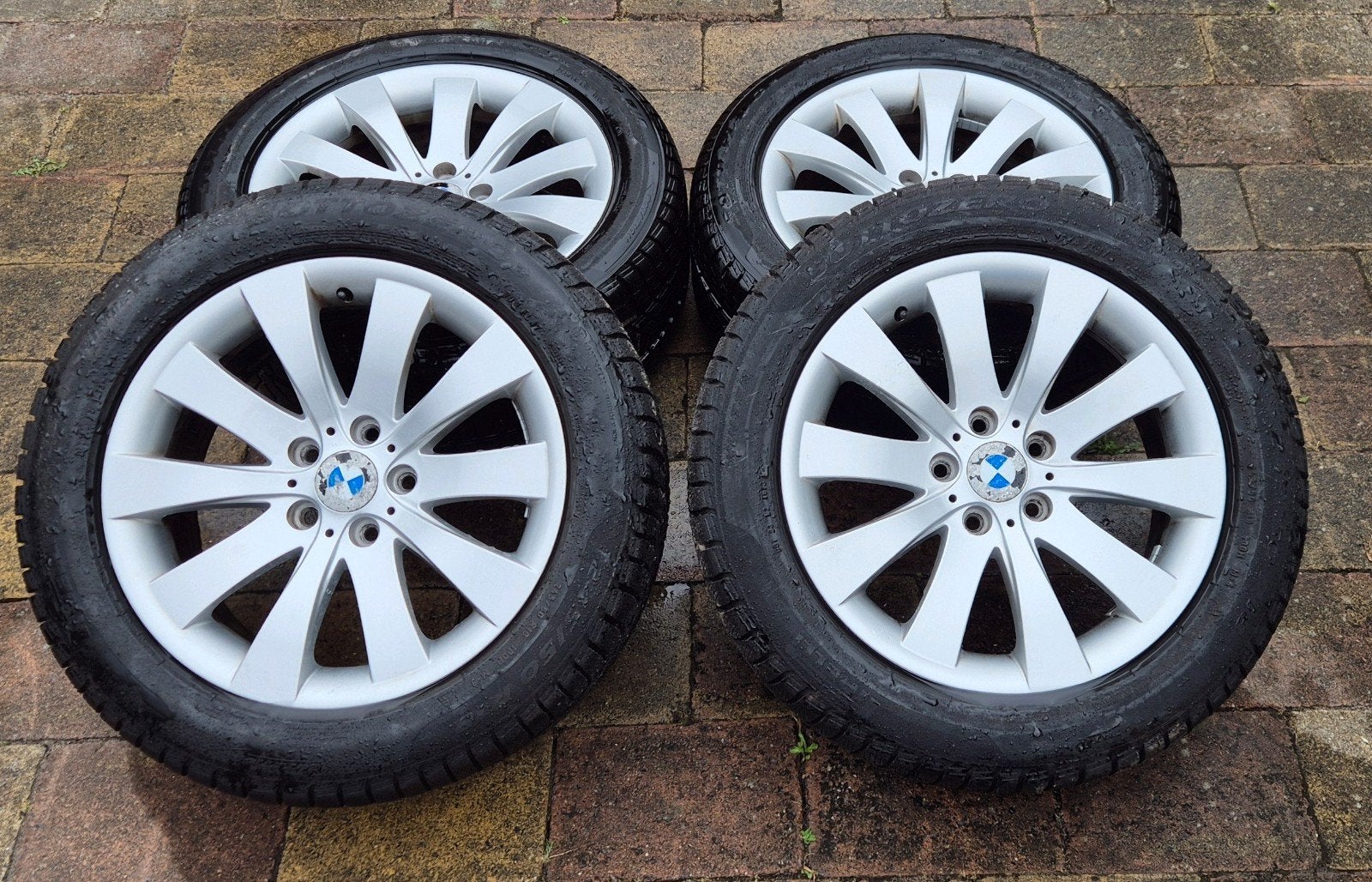 Originele 18 inch BMW velgen met pirelli winterbanden 7mm!, Auto-onderdelen, Ophalen, 18 inch, Banden en Velgen, Winterbanden