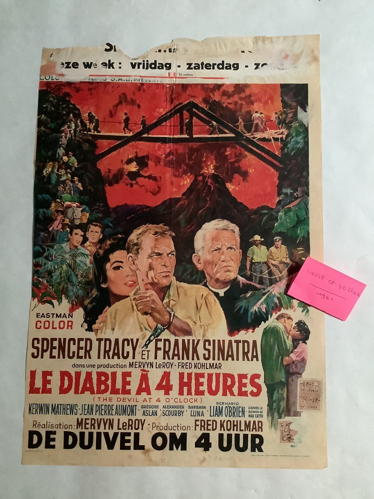 LOT FILMPOSTERS (24)   36-54 cm  /  33-50 cm, Verzamelen, Posters, Verzenden, Nieuw, Film en Tv