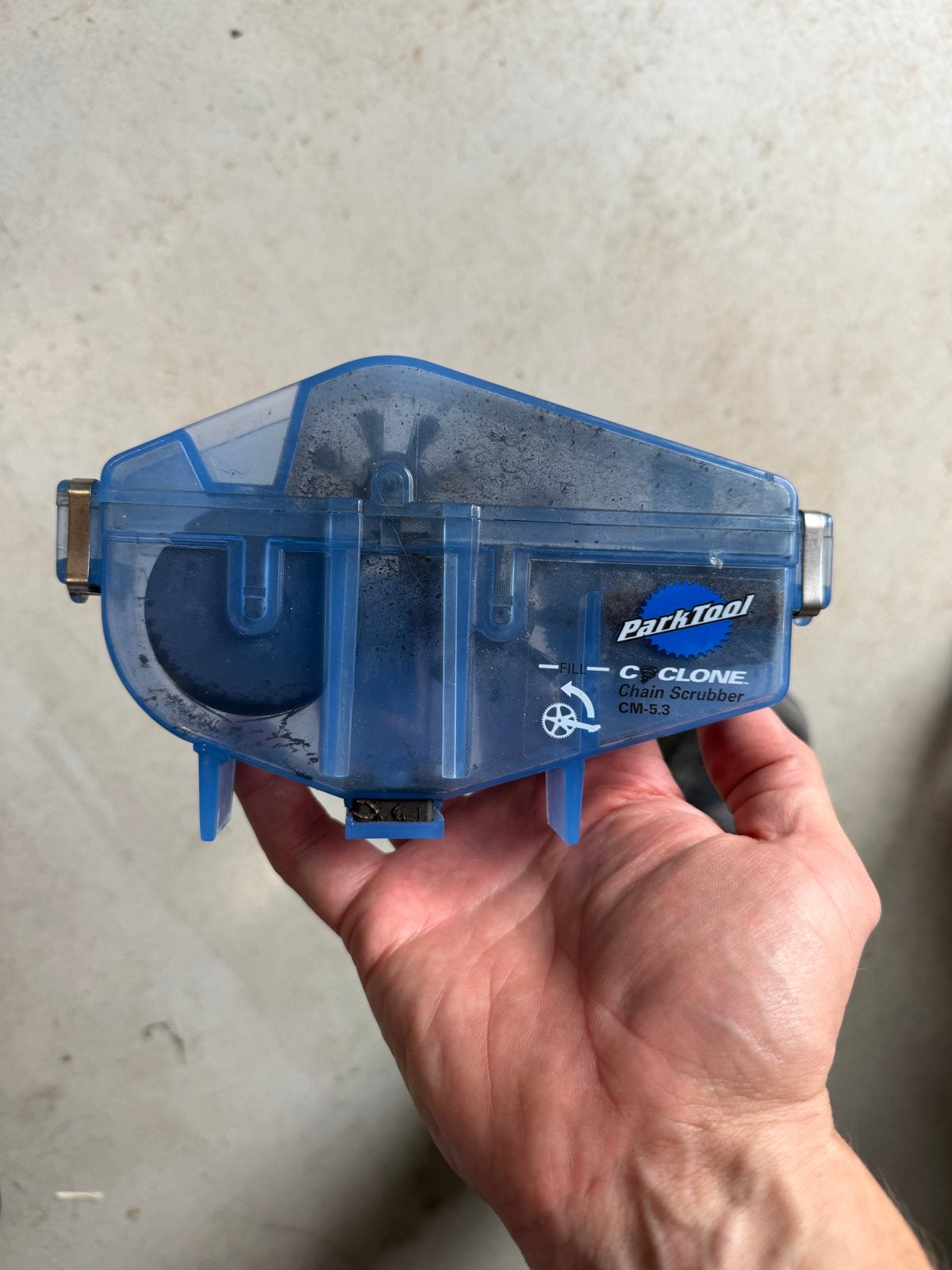 Park Tool Cyclone CM-5.3 Kettingreiniger, Ophalen, Gebruikt, Kettinggereedschap