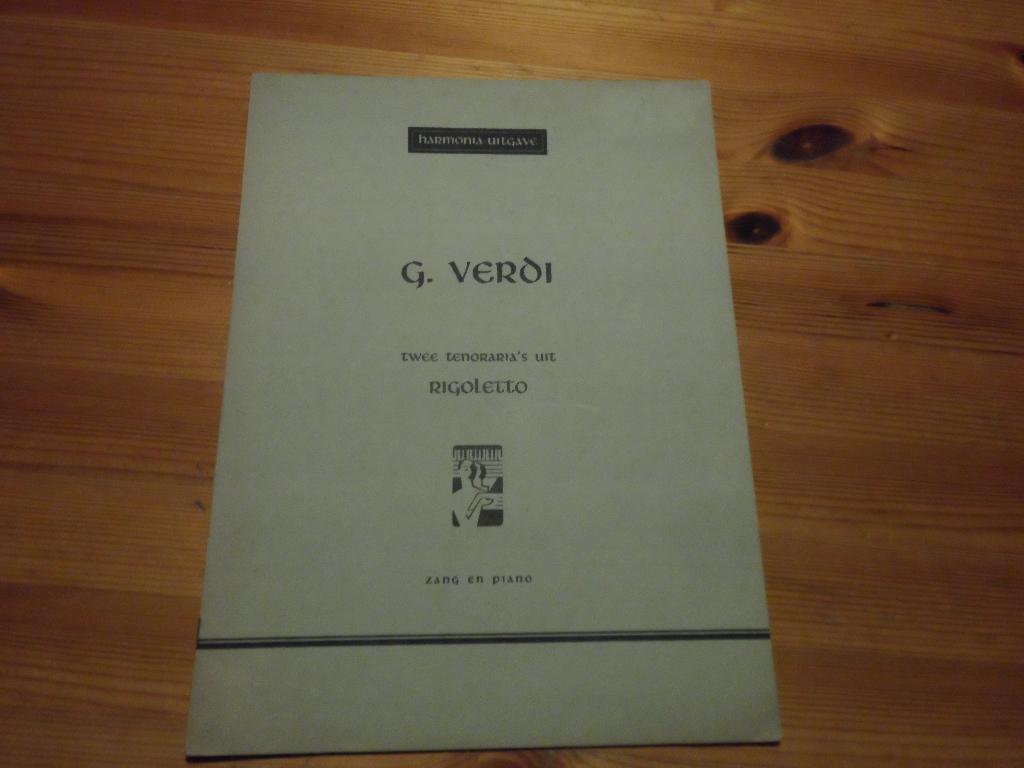 G. Verdi, Muziek en Instrumenten, Klassiek, Ophalen of Verzenden, Artiest of Componist, Gebruikt