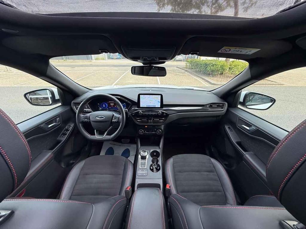 Ford KUGA 2.5 PHEV ST-Line X AUT PDC/CAM/LM18/LEER/NAVI/PANO, Auto's, Ford, 12 maanden, 14 kWh, Gebruikt, 4 cilinders