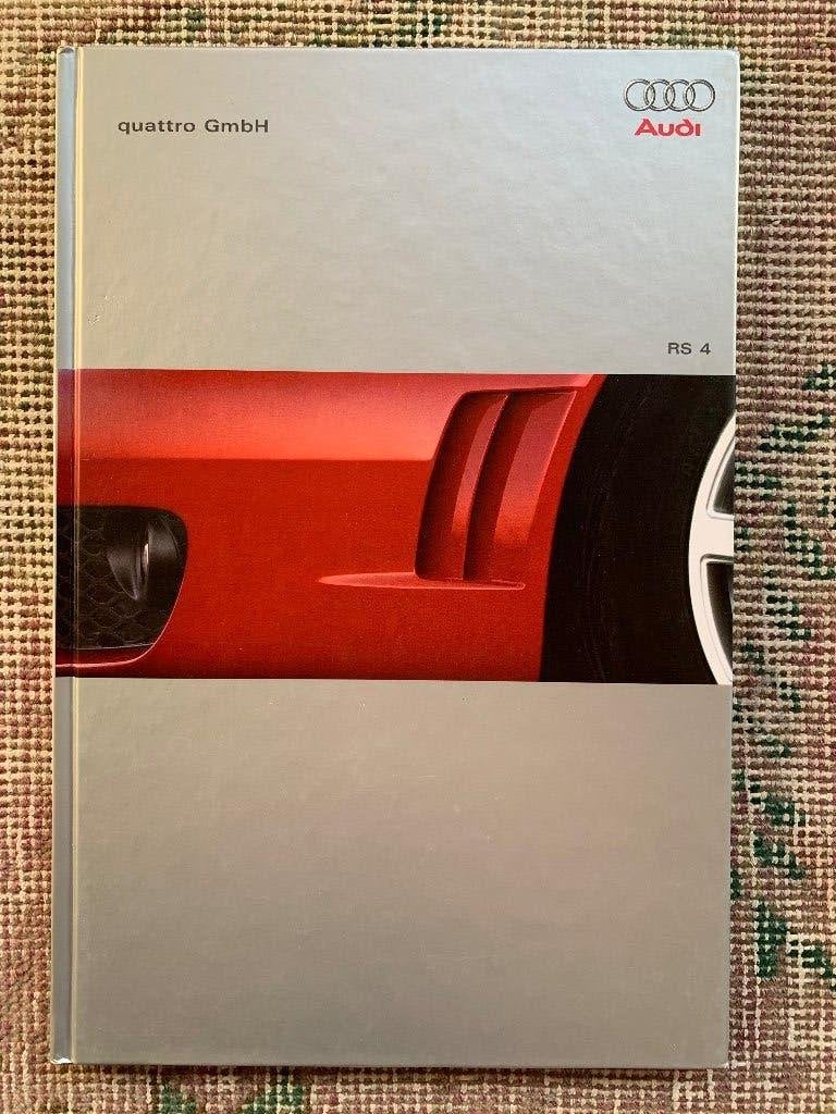 Hardcover brochure Audi RS4 Avant B5 2000 nieuw, Boeken, Nieuw, Ophalen of Verzenden, Audi, Audi