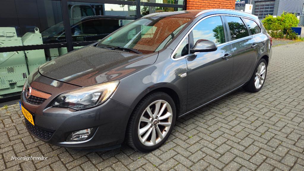 Opel Astra 1.4 Turbo Navi Airco PDC, Voorwielaandrijving, Stof, Euro 6, 4 cilinders