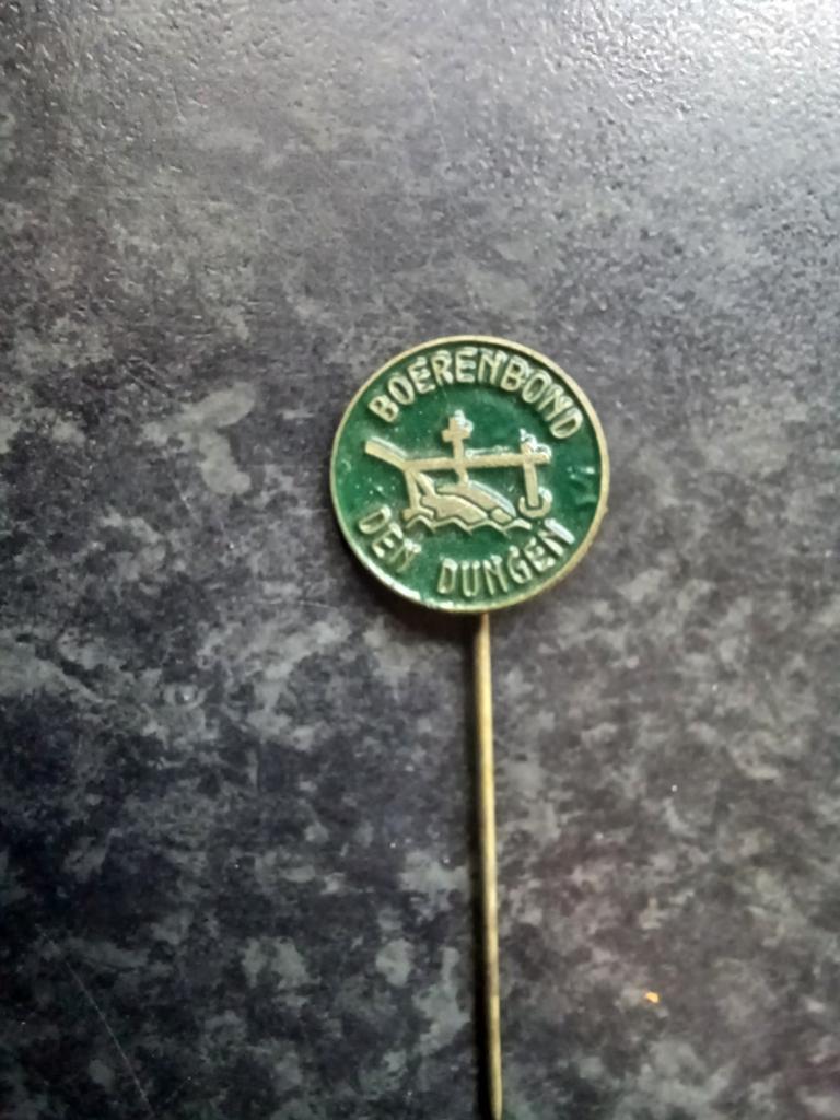 Speldje Den Dungen Boerenbond, Verzamelen, Ophalen, Gebruikt, Overige onderwerpen, Speldje of Pin