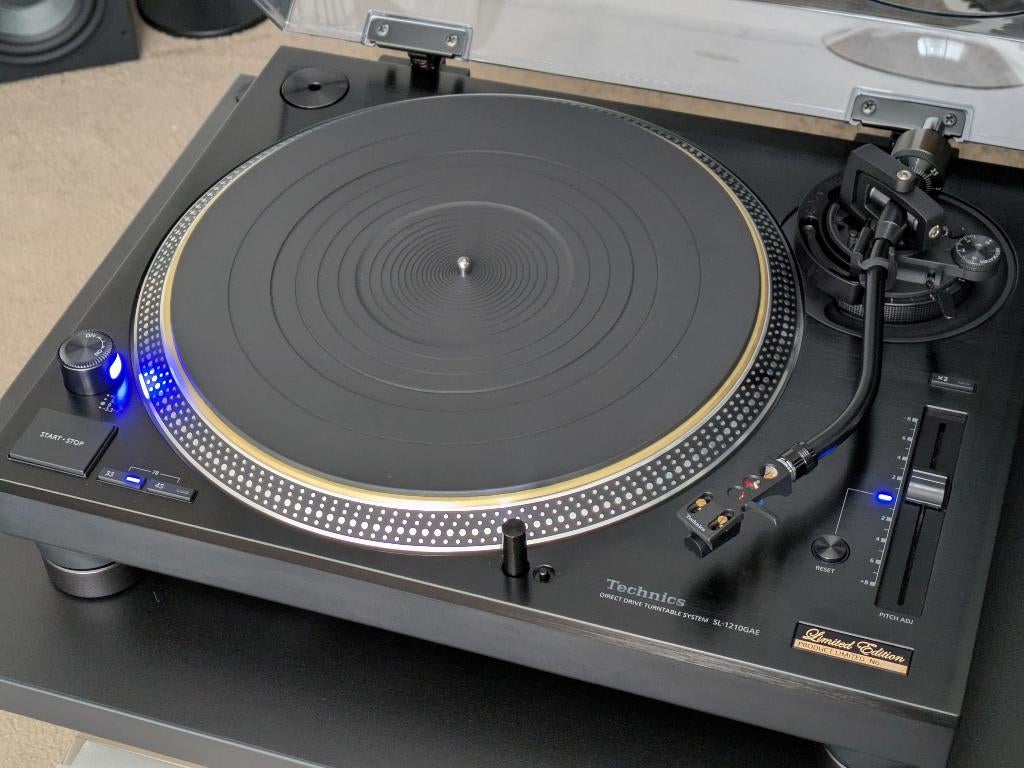 Technics SL-1210GAE Limited Edition – €5000 nieuw – Nagaoka, Audio, Tv en Foto, Platenspelers, Pitch-regelaar, Ophalen of Verzenden