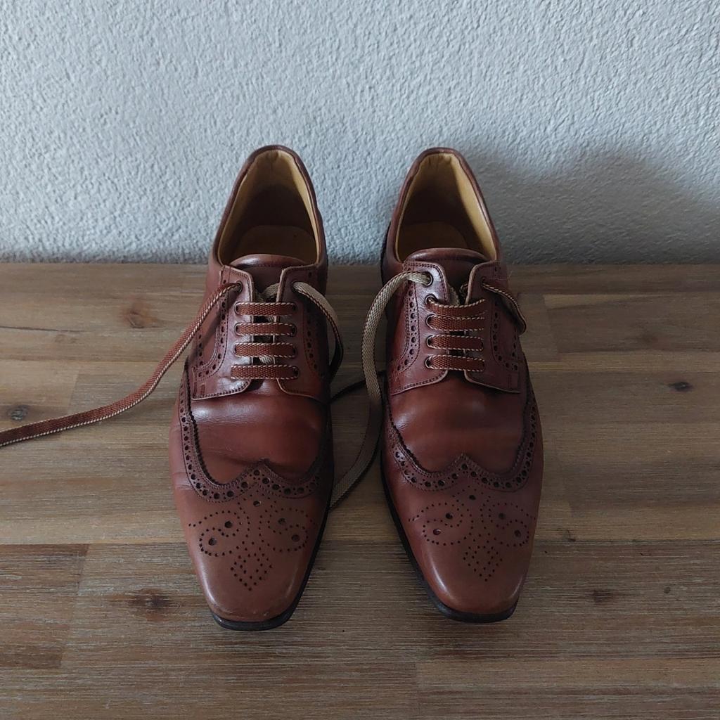 GREVE Classic Brogues maat 43, Kleding | Heren, Schoenen, Bruin, Ophalen of Verzenden, Zo goed als nieuw, Greve
