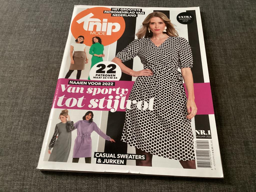 Knipmode 1-4-5-6-7-12 2022 prijs per stuk, Hobby en Vrije tijd, Kledingpatronen, Ophalen of Verzenden, Zo goed als nieuw, Vrouw