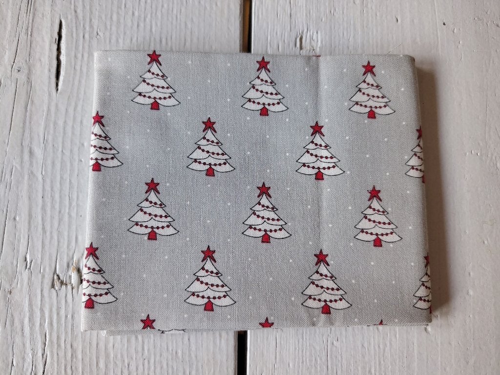 Hele mooie quiltstof/kerststof - kerstboom, Meerkleurig, Nieuw, Ophalen of Verzenden, 30 tot 120 cm