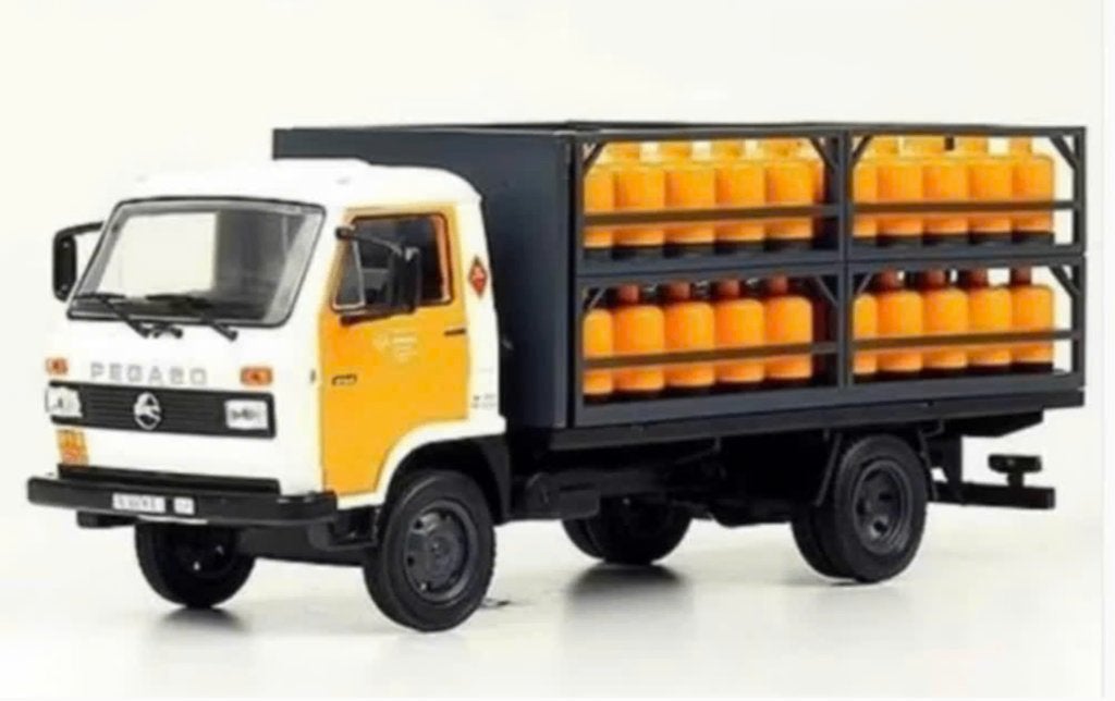 Pegaso Ekus Repsol Butano schaal 1/43 IXO spaanse serie # 1, Verzenden, Nieuw, Bus of Vrachtwagen, Overige merken