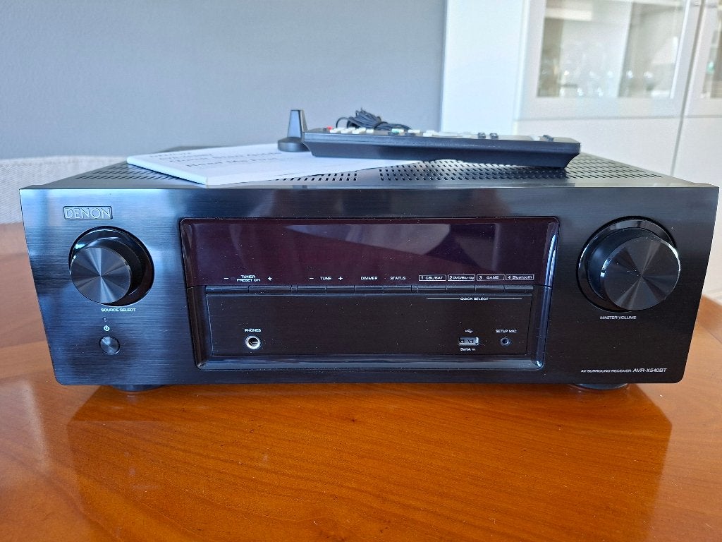 Denon Surround Receiver, Ophalen, Denon, 60 tot 120 watt, Gebruikt