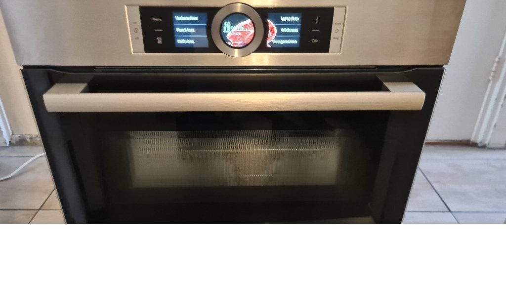 Bosch inbouw combi magnetron oven model CMG836NS1, Witgoed en Apparatuur, Ovens, Gebruikt, Inbouw, Oven met grill, Bosch, Hete lucht