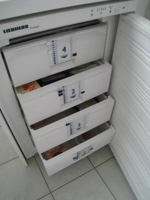 Diepvries Liebherr Premium, 4 schuiven, losstaand model, Ophalen, Inbouw, 60 tot 90 cm, 160 cm of meer