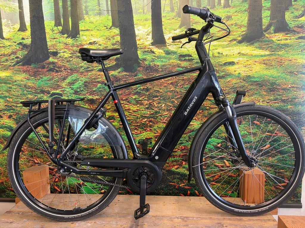 Nieuwstaat batavus finez power exclusive 500wh, gates riem, Ophalen, Zo goed als nieuw, Minder dan 10 versnellingen, Batavus