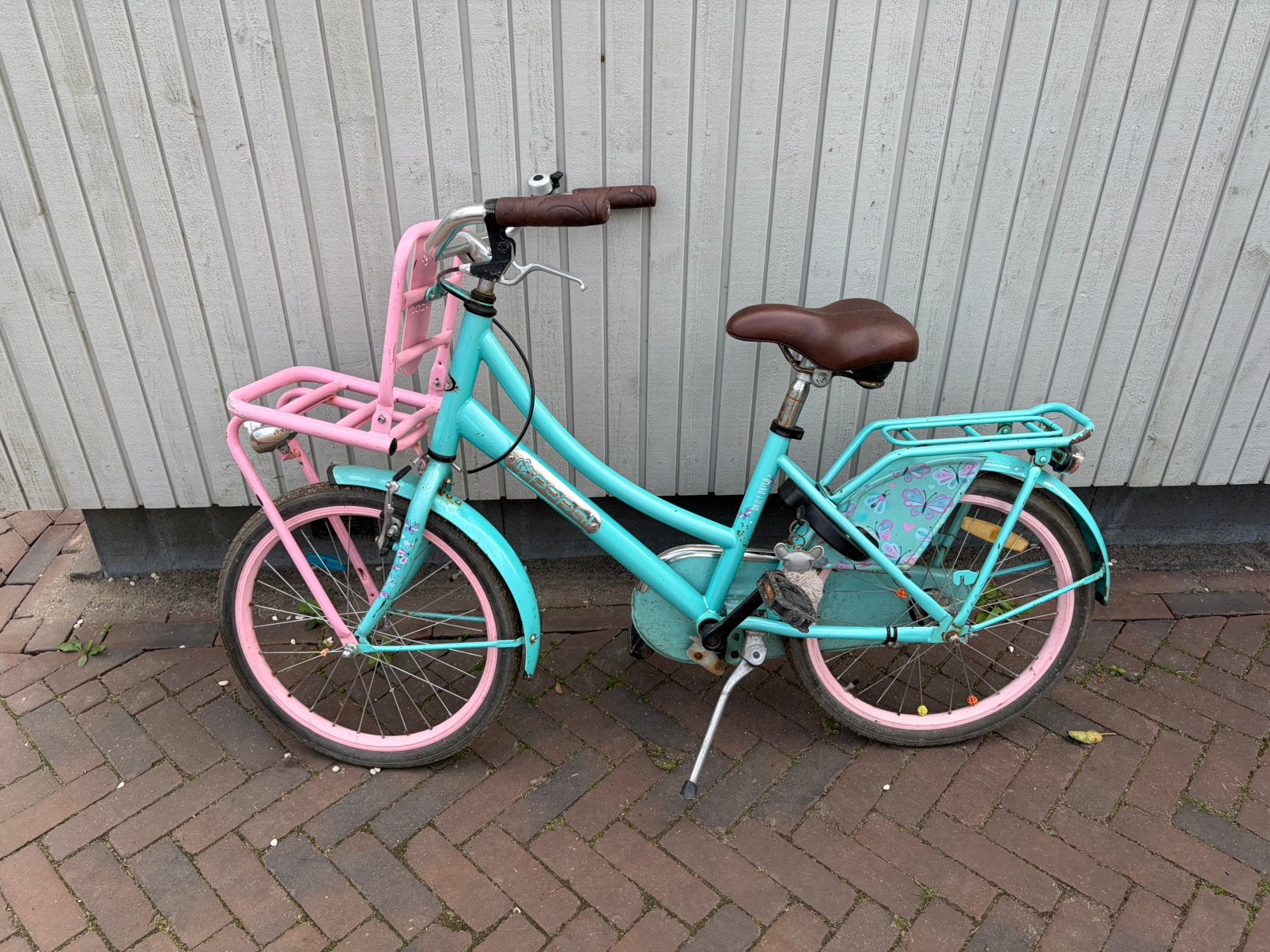 Kinderfiets, Fietsen en Brommers, Ophalen, Gebruikt, 20 inch