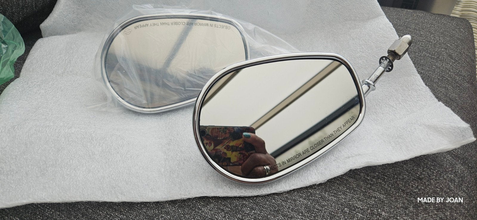 Harley Davidson motor spiegels, Ophalen, Nieuw
