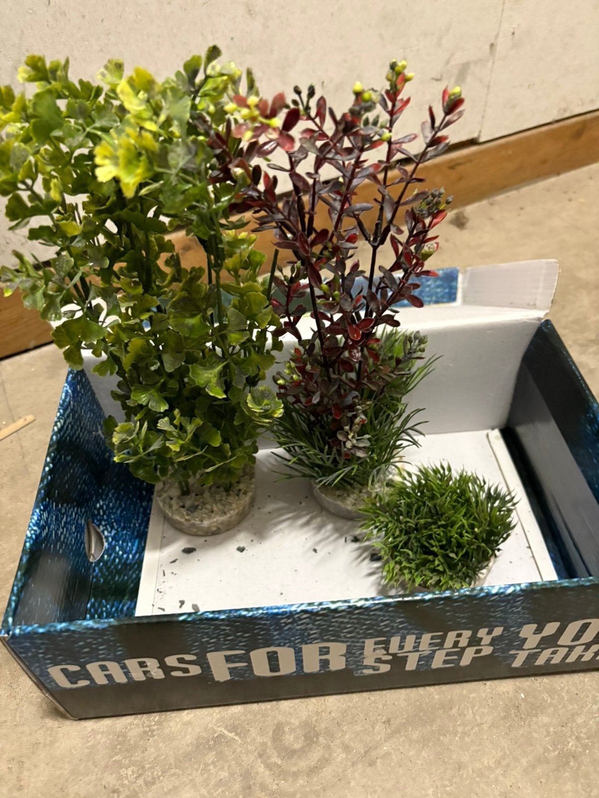 Kunst plantjes aqarium, Ophalen, Nieuw, Leeg aquarium