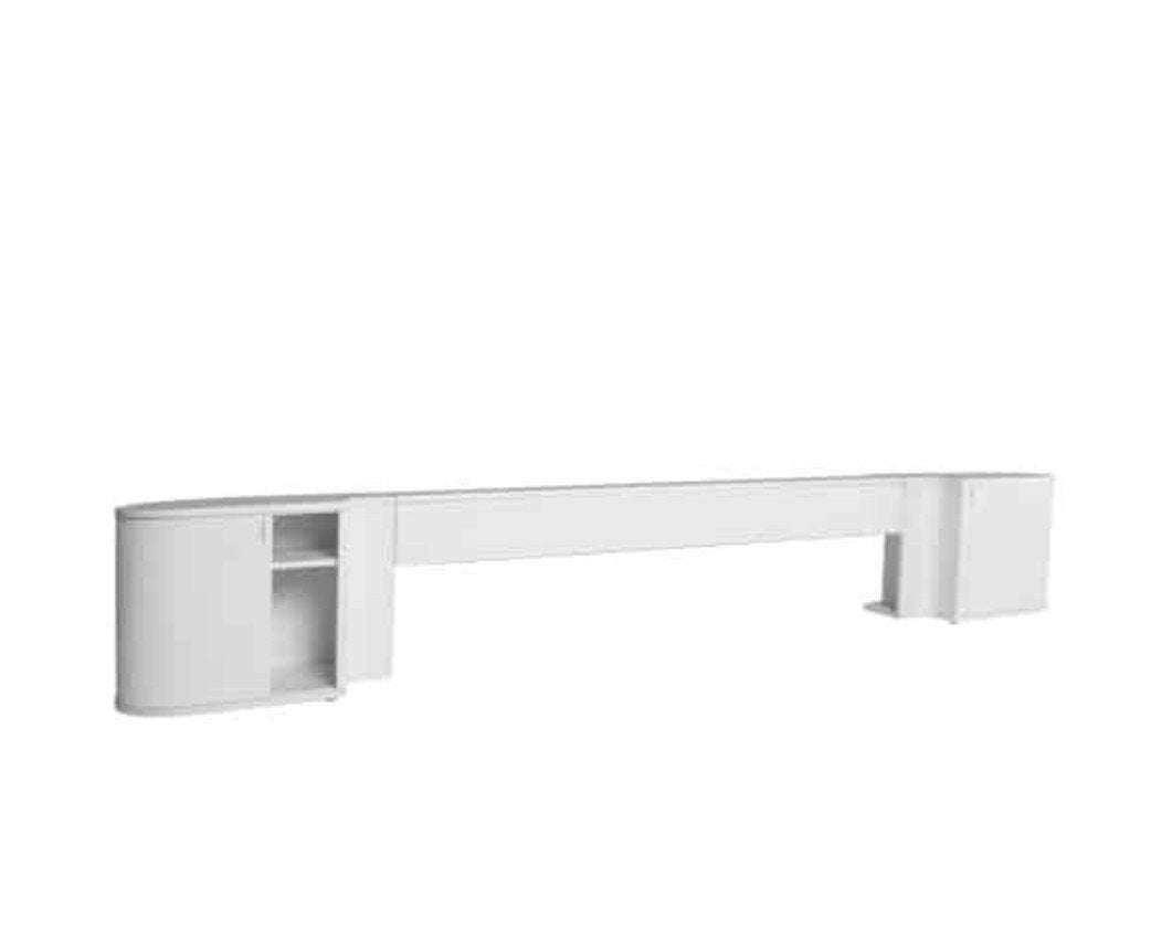 Auping Auronde Achterwand met Nachtkastjes 180, Huis en Inrichting, Ophalen, Gebruikt, 65 cm of meer, Minder dan 55 cm
